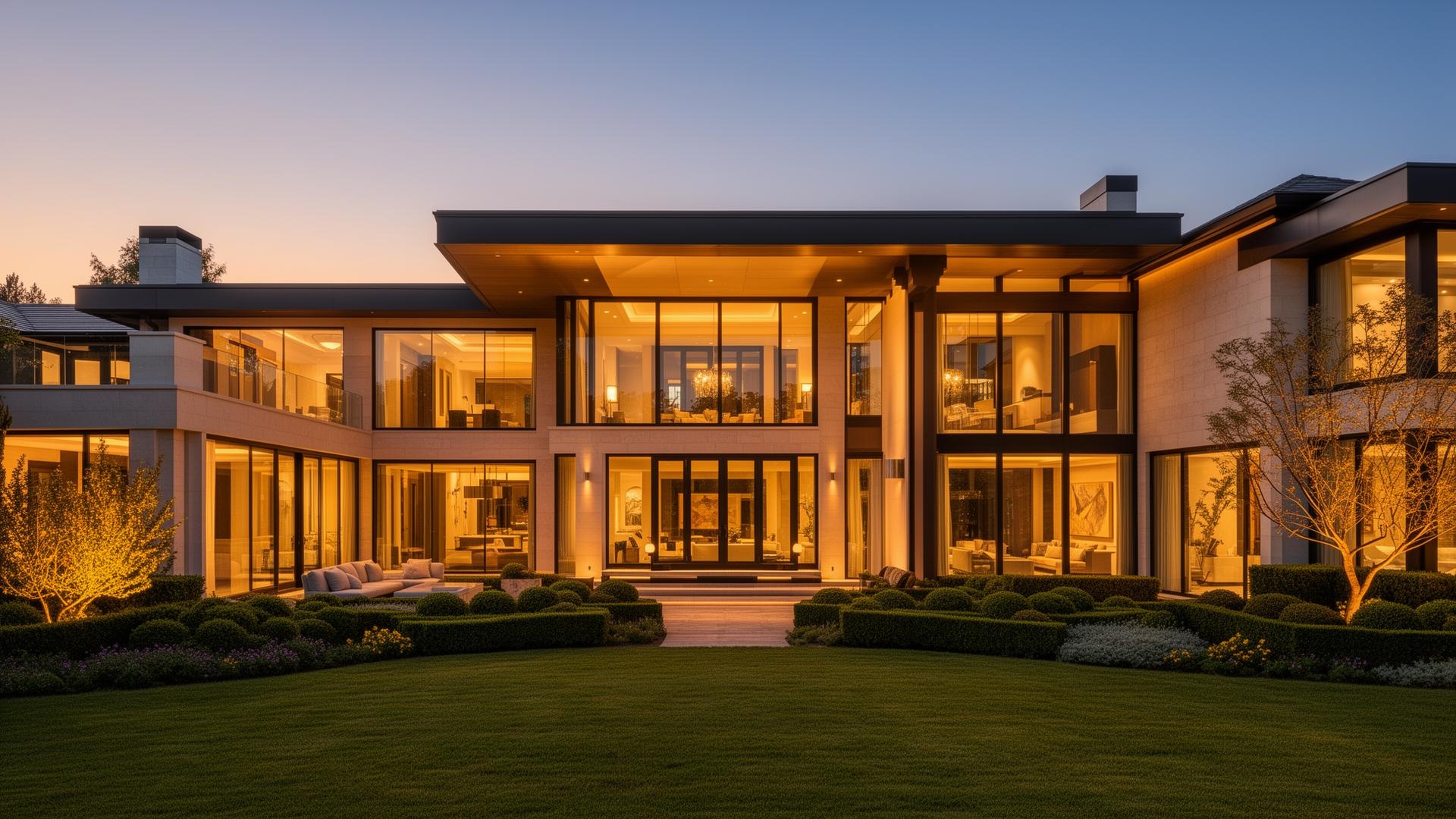 Luxury modern estate home