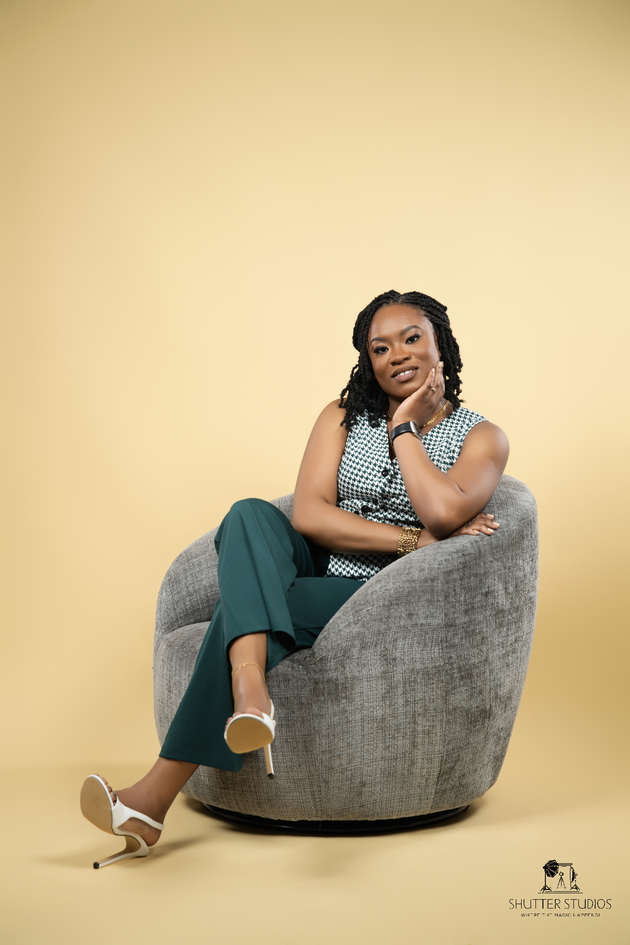 Tanya Murray-Gittens seated